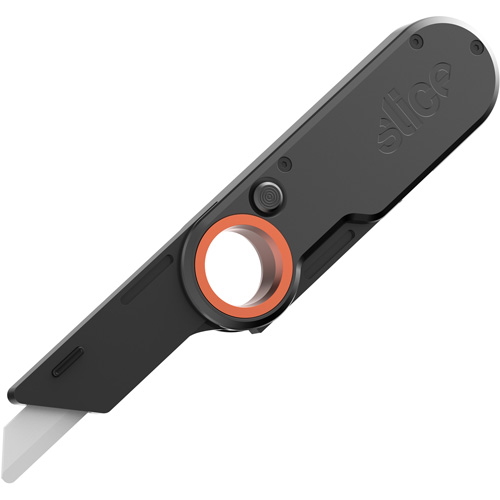 Slice Couteau utilitaire pliant, 76 mm lame, lame en C&eacute;ramique, poign&eacute;e en M&eacute;tal Les Distributions ICE
