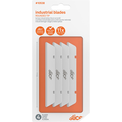 Slice Lame de rechange Finger-Friendly avec bout arrondi s&eacute;curitaire pour les doigts, Style Simple Les Distributions ICE