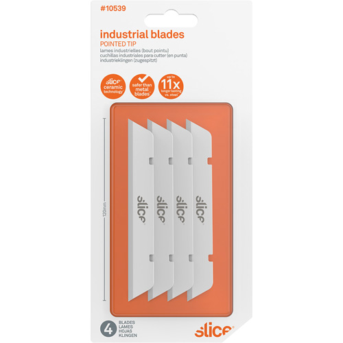 Slice Lame de rechange Finger-Friendly avec bout pointu offrant une s&eacute;curit&eacute; pour les doigts, Style Simple Les Distributions ICE