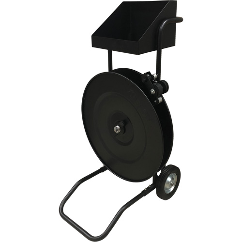 Distributeur de feuillards, Feuillard Polyester/Acier/Polypropyl&egrave;ne, Dia de noyau 16"/8", largeur de rouleau 3"/8"/6" Les Distributions ICE