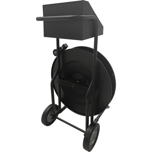 Distributeur de feuillards, Feuillard Polyester/Acier/Polypropyl&egrave;ne, Dia de noyau 16"/8", largeur de rouleau 3"/8"/6" Les Distributions ICE