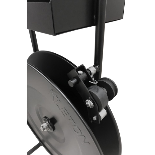 Distributeur de feuillards, Feuillard Polyester/Acier/Polypropyl&egrave;ne, Dia de noyau 16"/8", largeur de rouleau 3"/8"/6" Les Distributions ICE