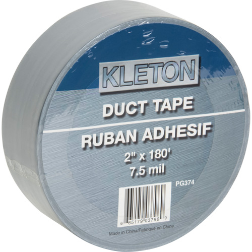 Utility Grade Duct Tape, 7.5 mils, Silver, 50 mm (2") x 55 m (180') Les Distributions ICE
