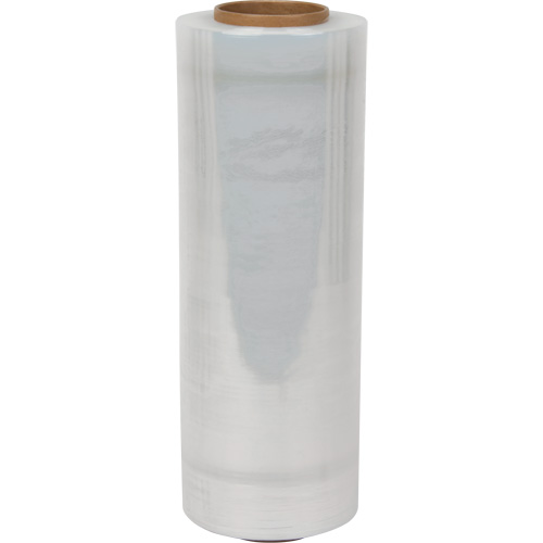 Stretch Wrap, Cast, 80 Gauge (20.3 micrometers), 15" x 1500' Les Distributions ICE