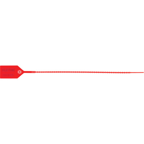Scell&eacute; de s&eacute;curit&eacute; standard, 12", Plastique, Scell&eacute; en plastique Les Distributions ICE