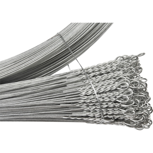Baling Wire, Galvanized, 13-1/2' L, 13 ga. Les Distributions ICE
