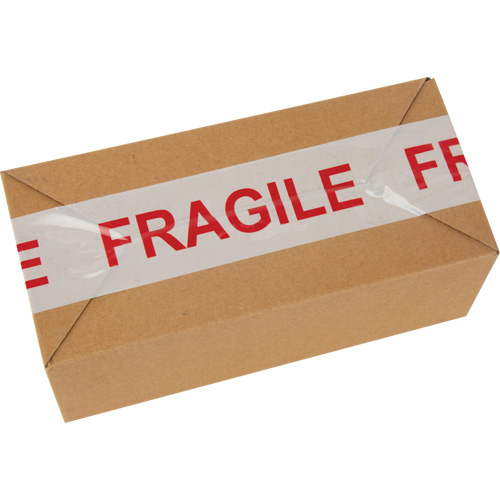 Ruban d'emballage Fragile, Adh&eacute;sif Thermofusible, 2 mils, 48 mm (2") x 100 m (328') Les Distributions ICE