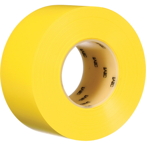 Ruban de marquage de planchers durable 971, 3" x 108', Vinyle, Jaune Les Distributions ICE