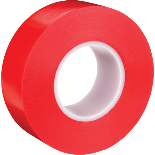 Ruban de marquage de planchers durable 971, 2" x 108', Vinyle, Rouge Les Distributions ICE