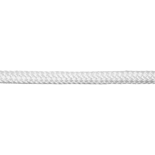 Braided White Rope, Nylon, 250' Les Distributions ICE
