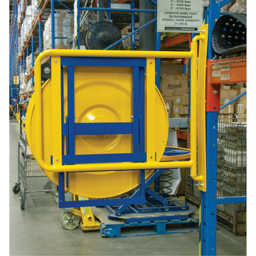 Strapping Dispenser, Polyester/Steel/Polypropylene Straps, 16"/8" Core Dia., 3"/8"/6" Roll Width Les Distributions ICE