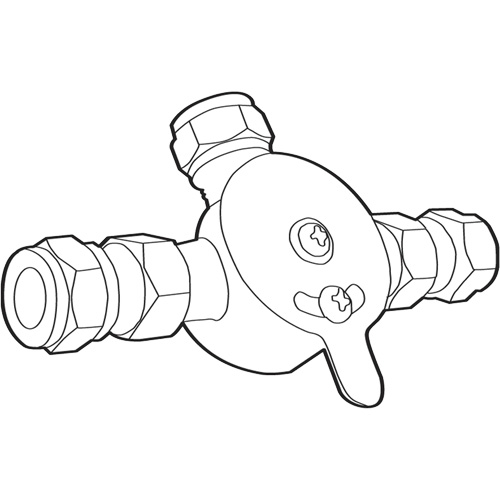 Commercial Mixing Valve with Check Valves Les Distributions ICE