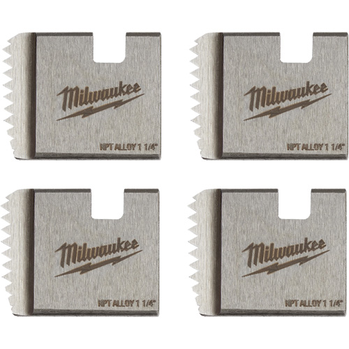Matrices de tuyauterie portables NPT, Pour tuyau de 1-1/4", Alliage Les Distributions ICE