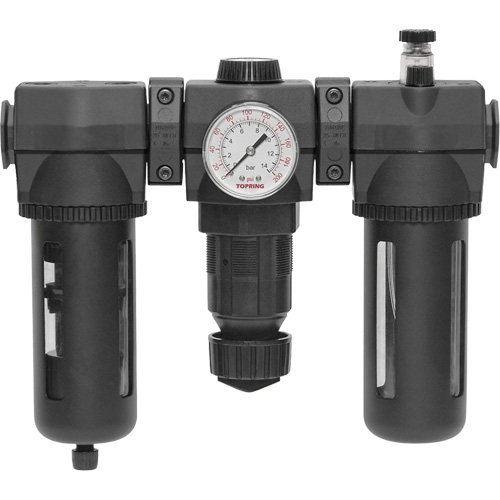 Filter, Regulator & Lubricator Modulair 400 with Manual Drain & Standard Bowl, 3/4" NPTF Les Distributions ICE