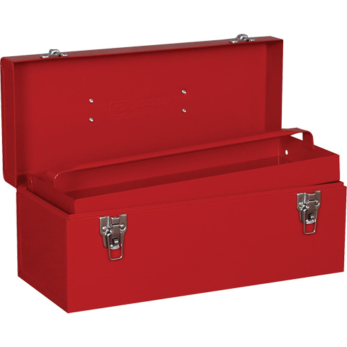 Utility Tool Box, 7" D x 16" W x 7-1/2" H, Red Les Distributions ICE