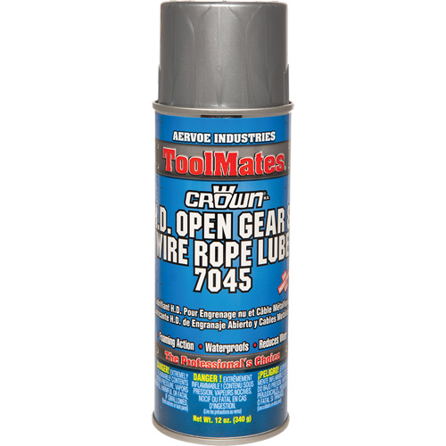 Open Gear & Wire Rope Lubricant, Aerosol Can Les Distributions ICE
