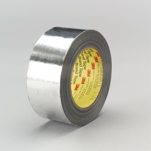 Ruban en pellicule aluminium/tissu de verre, 12 mm (1/2") la x 33 m (108') lo Les Distributions ICE