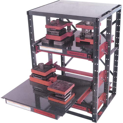 &eacute;tag&egrave;res &agrave; glissi&egrave;re E-Z Glide - Tablettes suppl&eacute;mentaires, Acier, 48" la x 48" p Les Distributions ICE