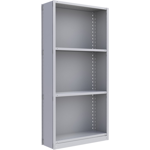 Interlok Shelving Unit, Steel, Boltless, 800 lbs. Capacity, 36" W x 76" H x 24" D Les Distributions ICE