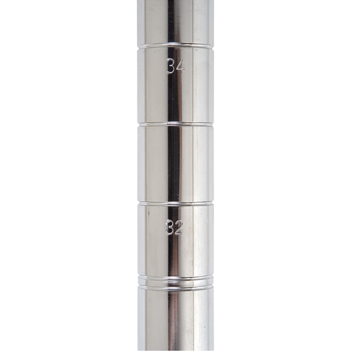 Montant pour &eacute;tag&egrave;res en treillis chromat&eacute; &agrave; usage standard, 63" ha Les Distributions ICE