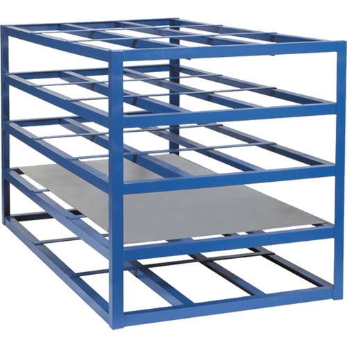 Supports pour feuilles horizontales, 103" la x 55" p x 48" h, Capacit&eacute; de 2000 lb Les Distributions ICE