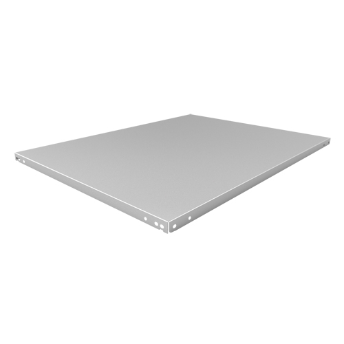 Tablette &agrave; corni&egrave;re perfor&eacute;e, Acier galvanis&eacute;, 42" la x 32" p Les Distributions ICE
