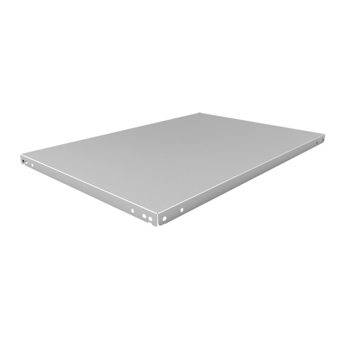 Tablette &agrave; corni&egrave;re perfor&eacute;e, Acier galvanis&eacute;, 48" la x 24" p Les Distributions ICE