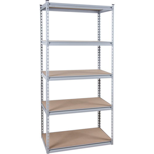 Rayonnage robuste, Acier, Sans boulons, Capacit&eacute; 1200 lb, 48" la x 72" h x 18" p Les Distributions ICE