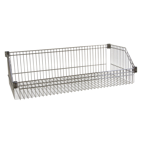 Wire Basket Shelf, 18" W x 36" D, 400 lbs. Capacity Les Distributions ICE