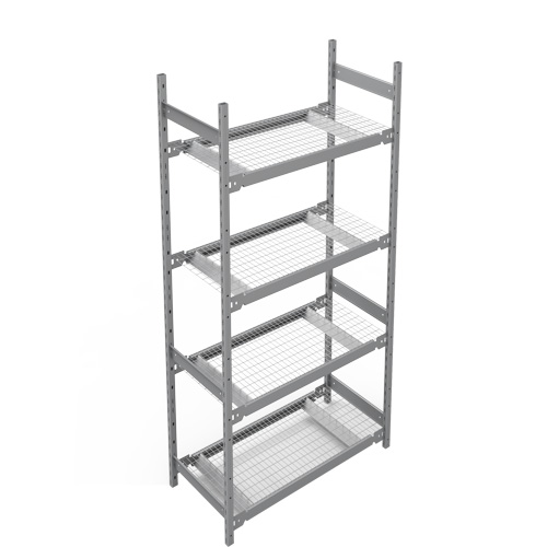Wide Span Storage Shelving, Steel, Boltless, 1340 lbs. Capacity, 42" W x 84" H x 18" D Les Distributions ICE
