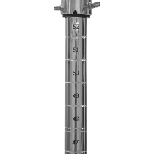 Heavy-Duty Chromate Wire Shelving, 3 Tiers, 48" W x 33" H x 18" D Les Distributions ICE