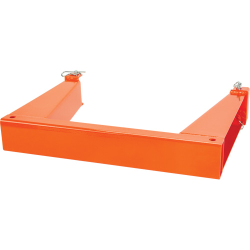 Supports en U empilables, 25" la x 4" p, Capacit&eacute; de 10 000 lb Les Distributions ICE