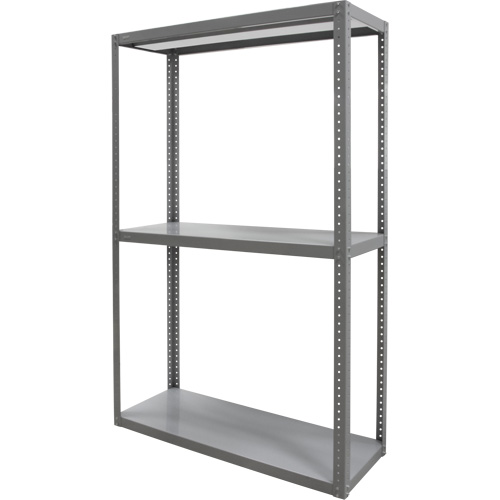 &eacute;tag&egrave;re robuste, Acier, Boulonn&eacute;, Capacit&eacute; 3000 lb, 36" la x 72" h x 18" p Les Distributions ICE