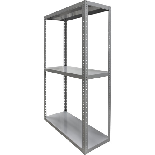 &eacute;tag&egrave;re robuste, Acier, Boulonn&eacute;, Capacit&eacute; 3000 lb, 36" la x 72" h x 18" p Les Distributions ICE