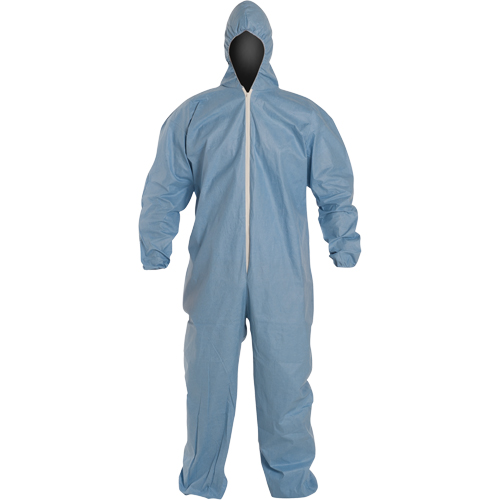 ProShield&reg; 6 SFR Coveralls, Large, Blue, FR Treated Fabric Les Distributions ICE