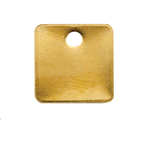 Blank Tags, Brass, 1.25" dia Les Distributions ICE