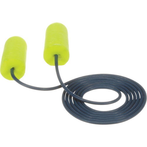 E-A-Rsoft Metal Detectable Earplugs, Corded, Regular, Bulk - Polybag, 32 NRR dB Les Distributions ICE