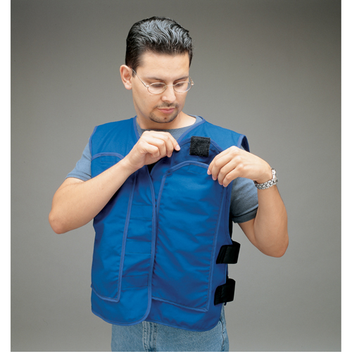 Vestes de refroidissement avec pochettes pour insertions ALLEGRO INDUSTRIES, Grand, Bleu royal Les Distributions ICE