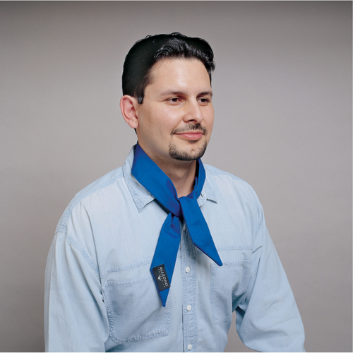 Serviette refroidissante standard ALLEGRO INDUSTRIES, Bleu Les Distributions ICE