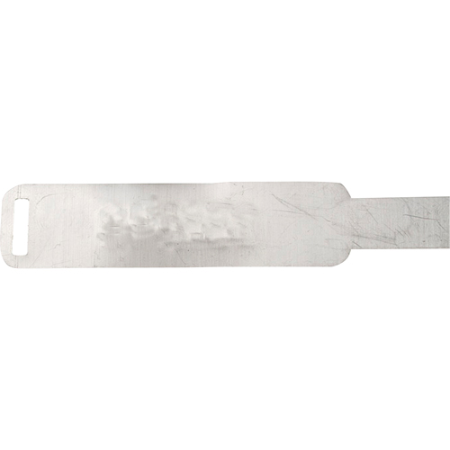 Aluminum Blank Tags, 1" W x 10" H Les Distributions ICE