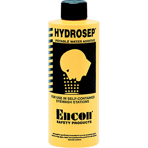 Additif pour traitement de l'eau Hydrosep pour poste de douche oculaire autonome pressuris&eacute;e, 8 oz Les Distributions ICE