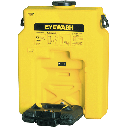 Eyewash, Gravity-Fed, 14 gal. Capacity, Meets ANSI Z358.1 Les Distributions ICE