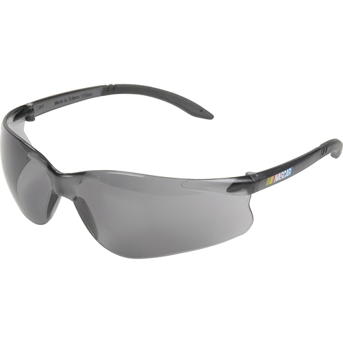 Nascar&reg; GT Safety Glasses, Grey/Smoke Lens, Anti-Scratch, Meets/Exceeds CSA Z94.3 Les Distributions ICE