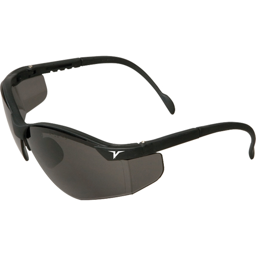 Veratti Breeze Safety Glasses, Grey/Smoke Lens, Anti-Fog, Meets/Exceeds CSA Z94.3 Les Distributions ICE