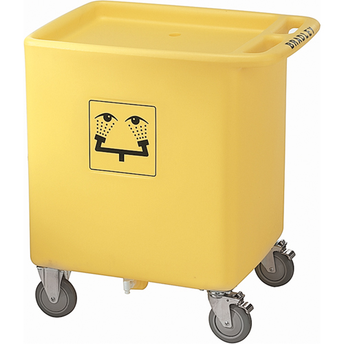 On-Site&reg; Eyewash Waste Cart Les Distributions ICE