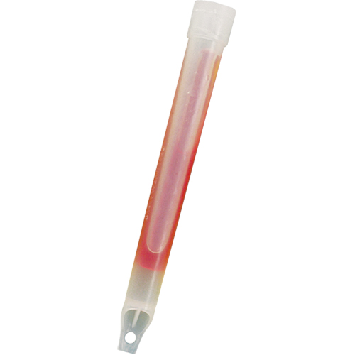 B&acirc;tons de s&eacute;curit&eacute; luminescents Cyalume 6", Rouge, Dur&eacute;e 30 min Les Distributions ICE