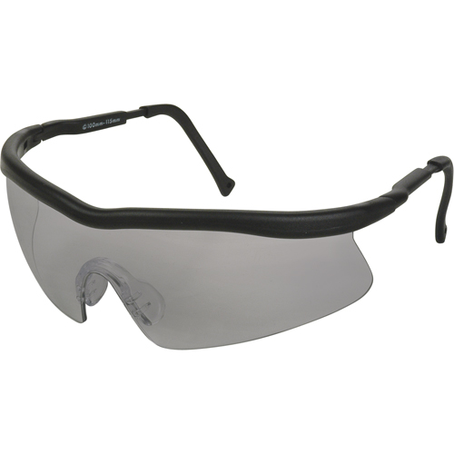 Lunettes de s&eacute;curit&eacute; s&eacute;rie Z400, Lentille Grise/fum&eacute;e, Anti-&eacute;gratignures, R&eacute;pond ou surpasse la norme CSA Z94.3 Les Distributions ICE