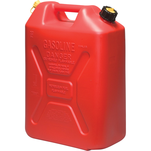 Jerricans, 5,3 gal. US/20,06 L, Rouge, Conformes aux normes CSA/ULC Les Distributions ICE