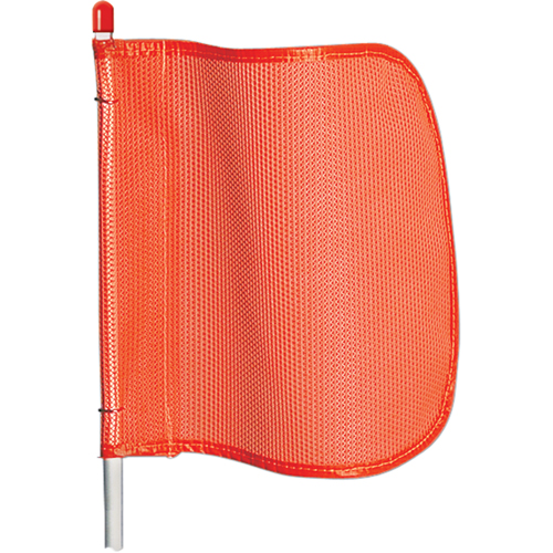 General Purpose Warning Whips, Threaded Mount, 5' High, Orange Les Distributions ICE