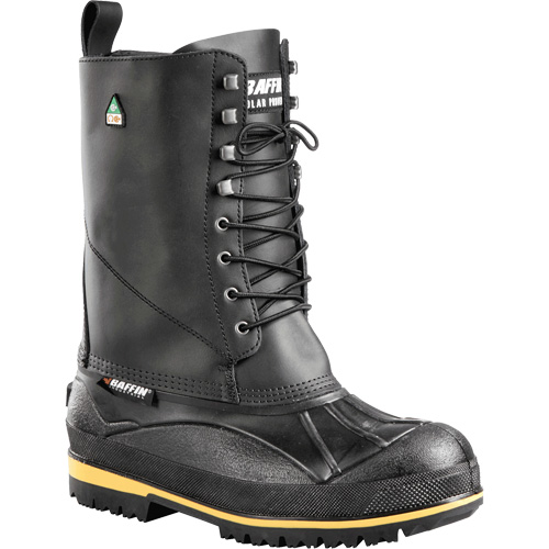Barrow Boots, Leather, Steel Toe, Size 7 Les Distributions ICE
